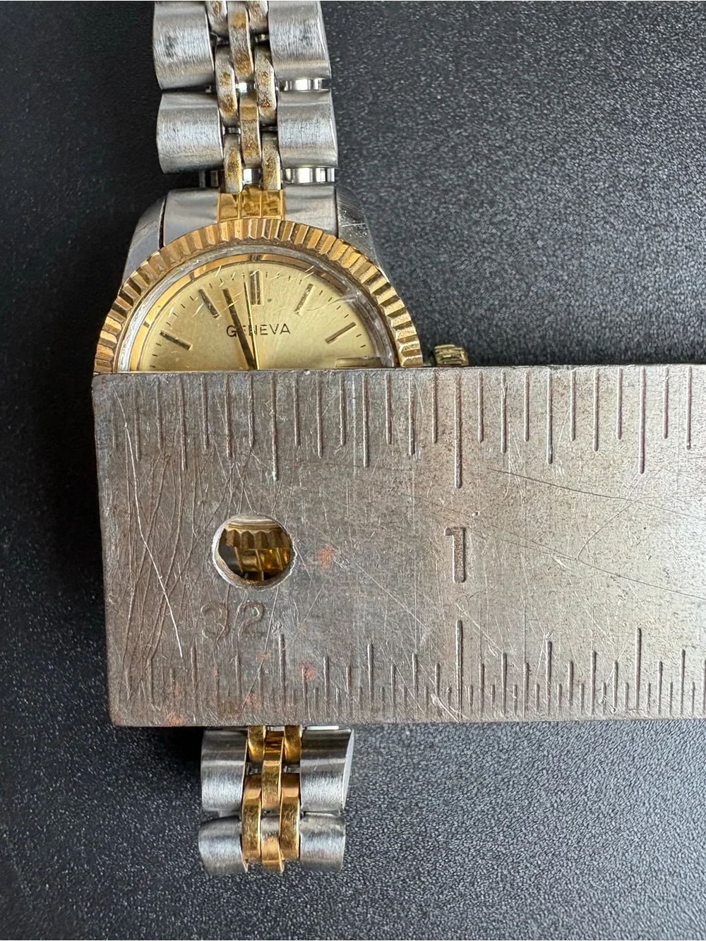 Geneva Women’s Two-Tone Gold and Silver Quartz Watch